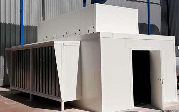 CABINE ACOUSTIQUE SUR GROUPE FROID