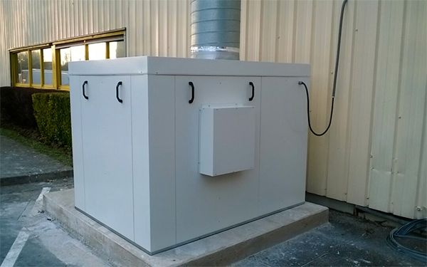 CAPOT ACOUSTIQUE VENTILATEUR